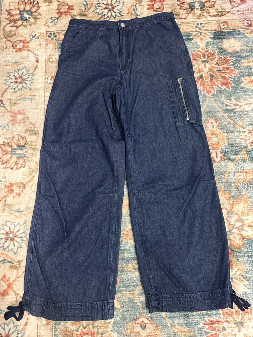 Pilcro Sz 28 Wide Leg Cargo Style Pant NWOT